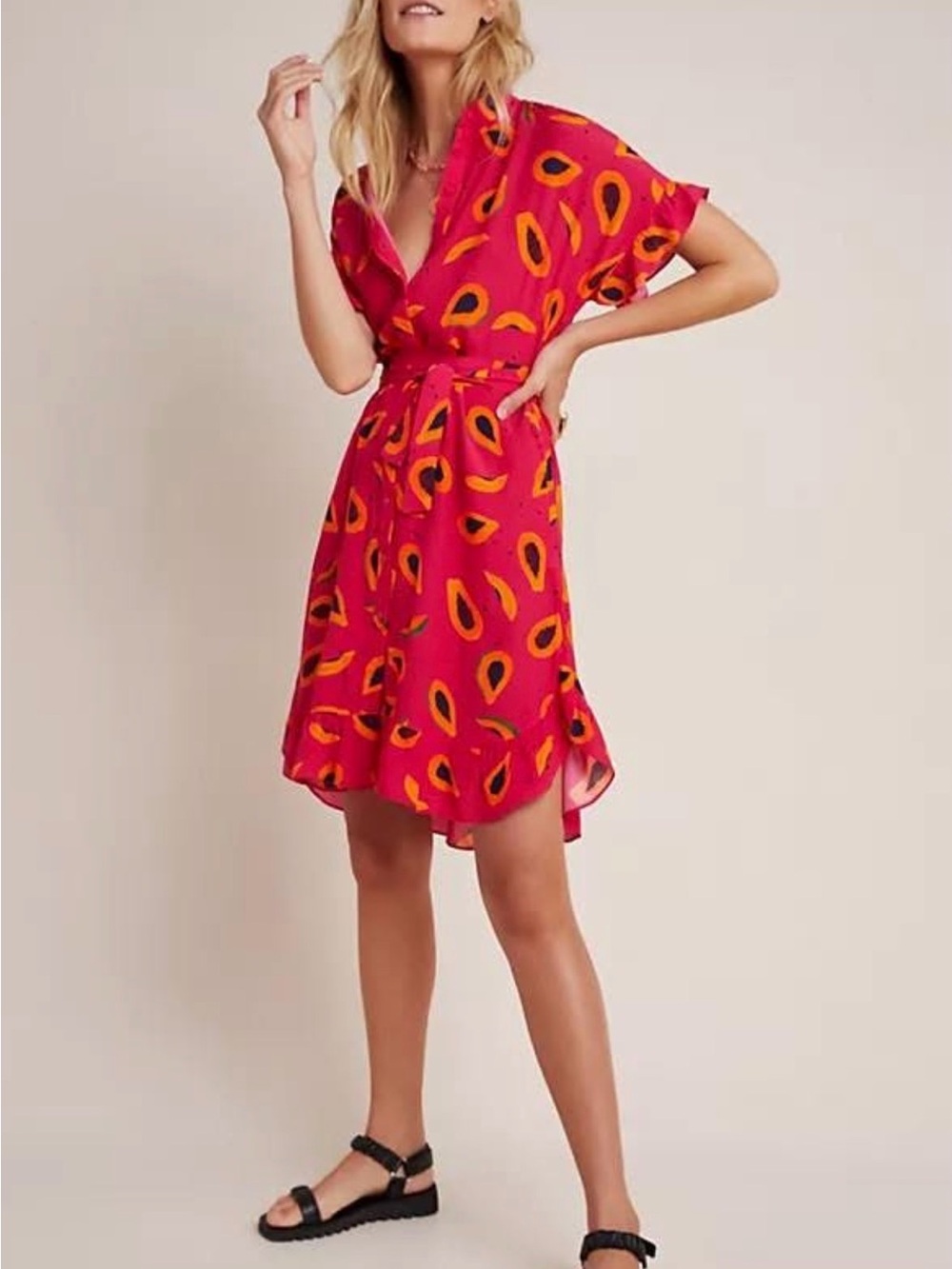 Corey Lynn Calter Papaya Shirt Dress
